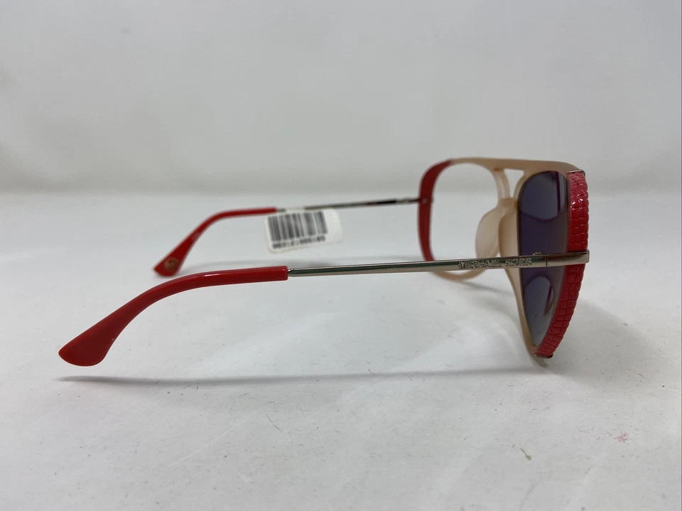 Gafas de sol Michael Kors Julia (M2484S) 652 60-13-130 marrón/rojo marco IJ13 Foto 4 de 4