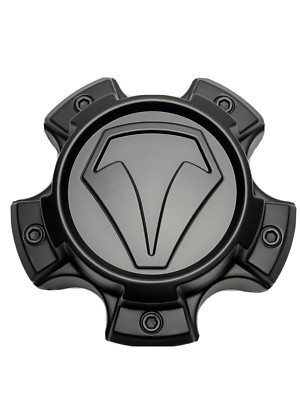 Toyota T-Force Matte Black Snap In Wheel Center Cap 890C01 89