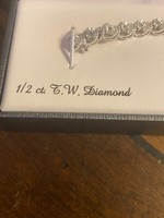 Kohl's Sterling Silver 7” Diamond Tennis Bracelet 1/2 Ct. T.W. 5