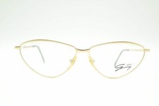 Vintage Genny 534 5001 Gold Oval Glasses Eyeglass Frame NOS
