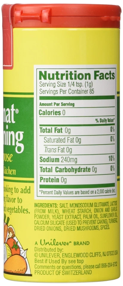 Knorr Aromat Todo Uso Universal Condimento 3oz Paquete de 3 Botellas Coctelera Foto 2 de 4