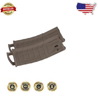 Efficient Paintball Reloading with 2 Pack TMC 20 Round Magazines - Spring Loaded