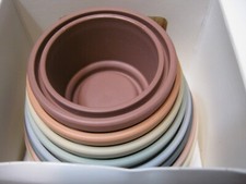 Mushie Stacking Cups Toy  Made in Denmark Original 