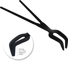 15.5" Graphite Hinged Tongs Foundry Crucibles Melting Casting Gold Silver Copper