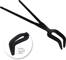 15.5" Graphite Hinged Tongs Foundry Crucibles Melting Casting Gold Silver Copper