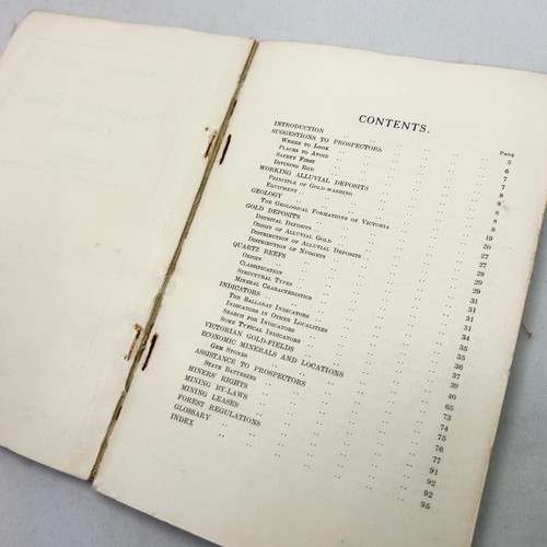 Prospectors' Guide (Victoria) Department of Mines Third Edition 1936 Reedy Creek - Imagen 6 de 14