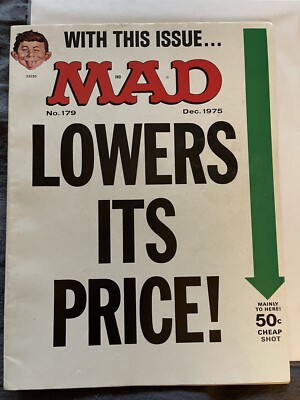 +++ MAD MAGAZINE #179  December 1975 Very good shipping included