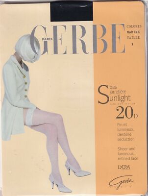 Paire De Mi-bas Gerbe Sunlight 20 Deniers - Couleur Cannelle, Taille M - Neuf Avec étiquettes