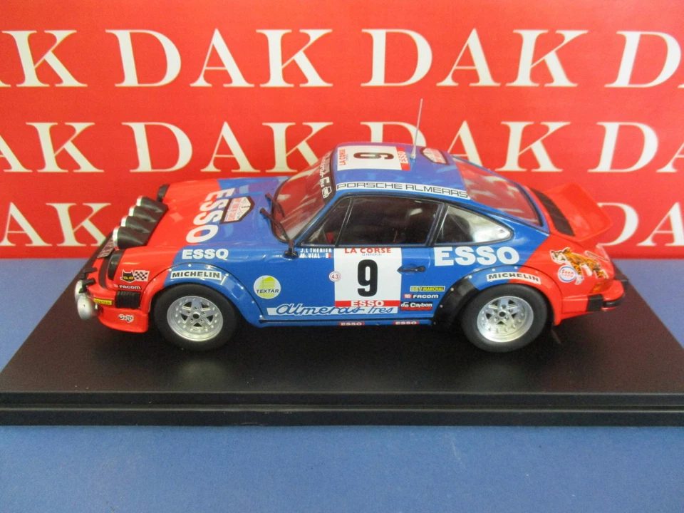 Die cast 1/24 Modellino Auto Porsche 911 SC Rally Tour de Corse 1980 JL. Therier - Immagine 2 di 4