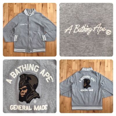 A BATHING APE グレー ジャケット jersey jacket s-l400.jpg