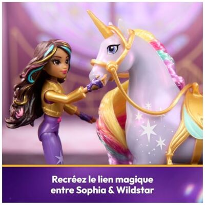 Unicorn Academy Sophia & Wildstar Set - Posable Doll and Unicorn