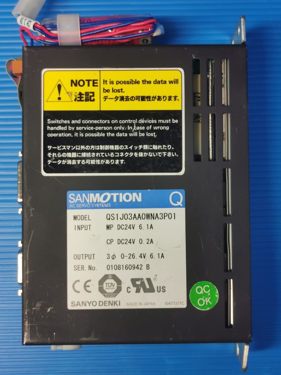 Sanmotion q sanyo denki america Sanyo Denki QS1J03AA0WNA3P01 AC