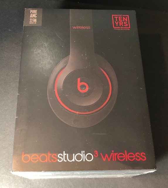 beats by dre studio 3 wireless headphones decade edition