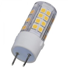 Satco S12127 - Mini bombillas LED de 4,5 vatios - Base G8 - 5000K (paquete de 2, 5, 10 o 20)