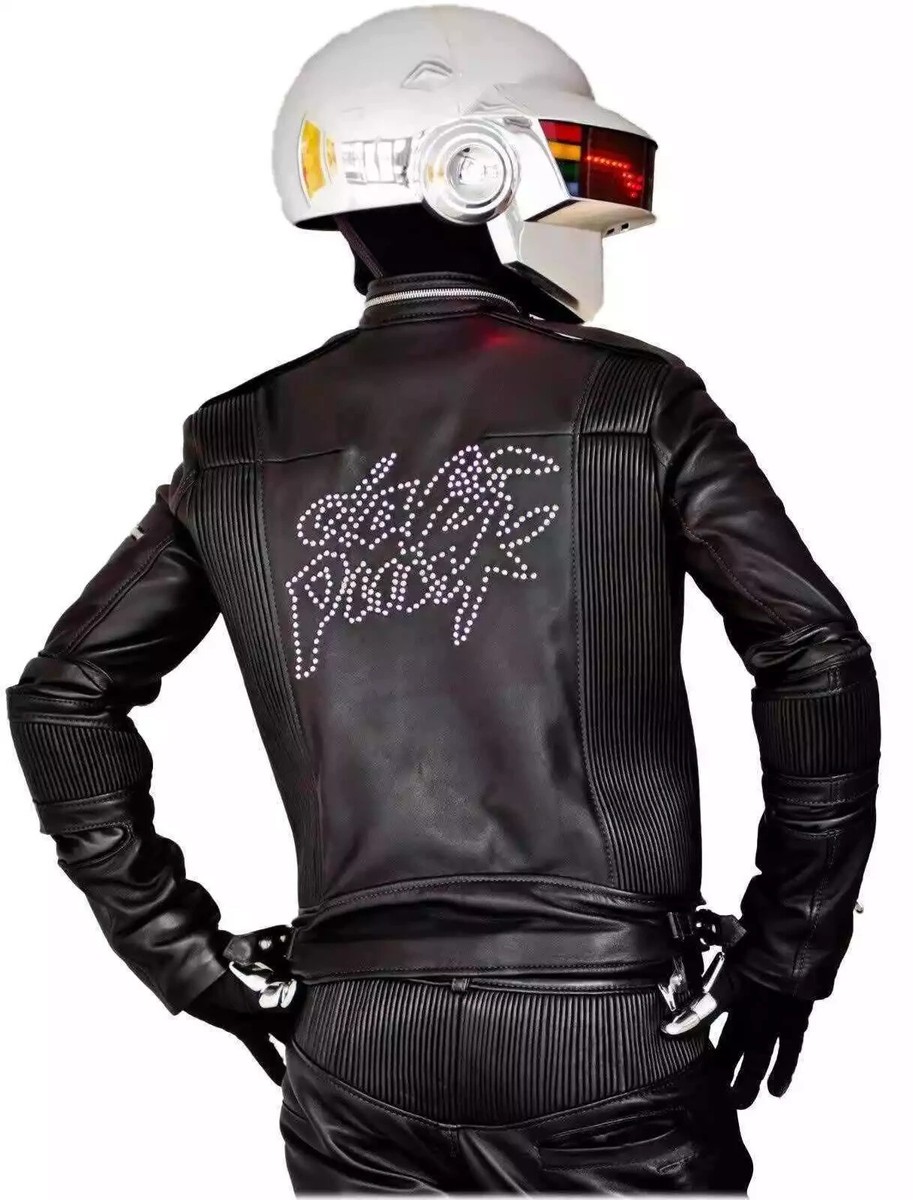 Daft Punk Black Leather Jacket BNWT