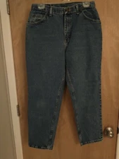 VTG Gitano Blue Jeans Womens Size 14 Petite Mom Jeans High Rise Medium Wash 90s