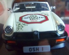 Mg Mgb 50 Old Speckled Hen Special 143 Collector Car Rubber Bumper Rear Fog Mgb