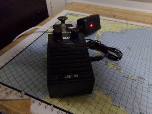 MFJ-557, CODE OSCILLATOR, WITH TELEGRAPH KEY WITH DC POWER SUPPLY USED WORKING - Picture 4 of 6