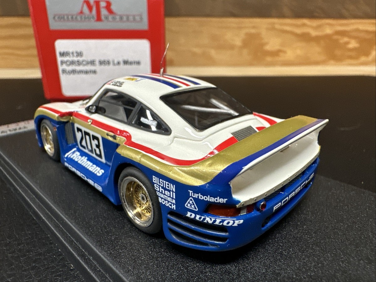MR Collection Models 1/43 Porsche 959 Le Mans Rotmans MR130 #78
