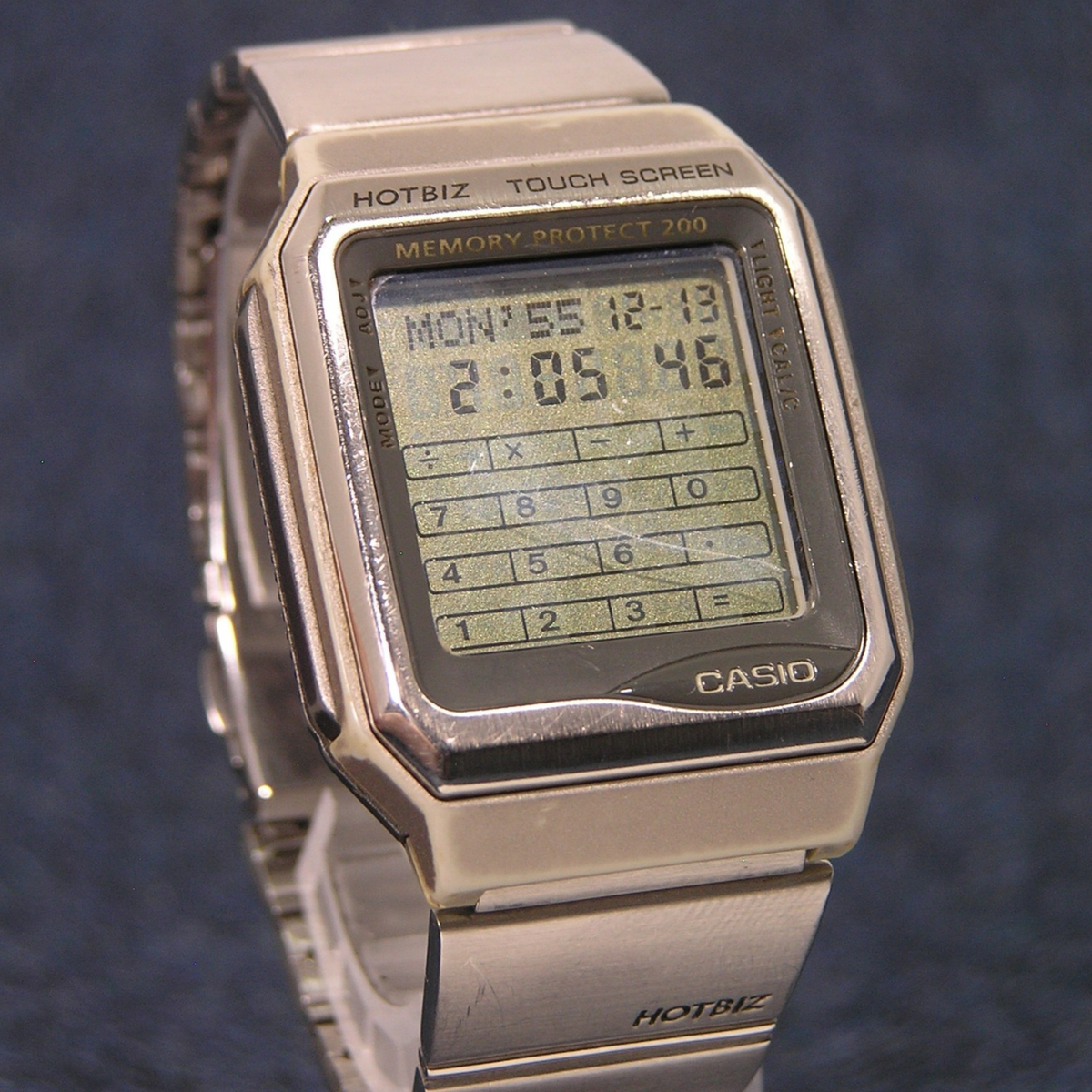CASIO DATABANK HOTBIZ TOUCHI SCREEN VDB-3100 MEMORY PROTECT 200