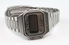 Vintage Seiko Digital Solar Watch Ref A156-5040 Solar Quartz UNTESTED