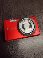 Samsung SL Series SL600 12.1MP Digital Camera - Red Tested Works