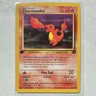 Charmander Team Rocket 50/82 Common Regular 1st Ed 40 HP English