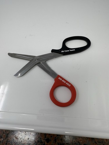 Air methods Air care team Trauma Shears stainless steel Red Black - Picture 8 of 9