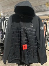 Hurley Black Regular Size Coats, Jackets Vests for Men for Sale