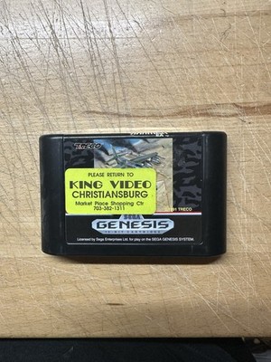 SEGA   Task Force Harrier EX   Genesis Cart Only Shmup Clean Tested Working 