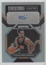 2023 Prizm Draft Picks Sensational Signatures Silver Tosan Evbuomwan Auto 1e6a