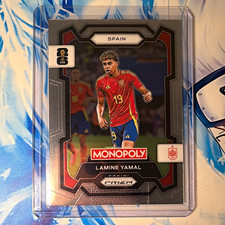 Panini 2026 Prizm Monopoly FIFA World Cup Lamine Yamal Spain #41 Base Soccer