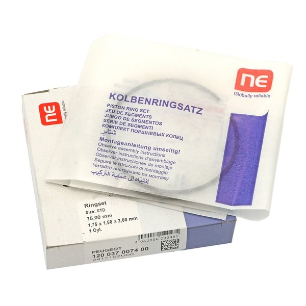 Kolbenringsatz STD Ø75 FüR CitroëN Opel 1.5 HDI 120037007400 1629032280 3556996-image