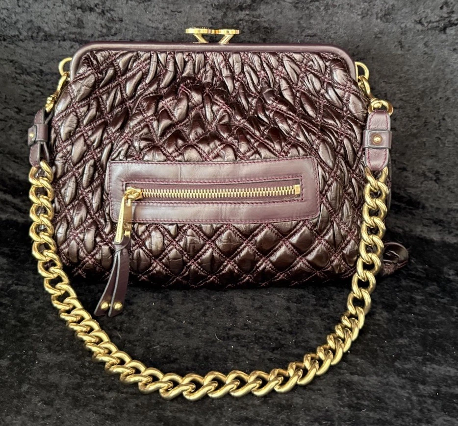 Marc Jacobs Stam Leather Exterior Quilted Bags & Handbags for