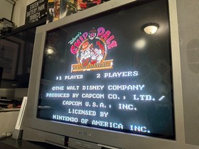 Disney's Chip 'N Dale Rescue Rangers NES Nintendo