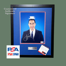Jerry Seinfeld Signed 8x10 Photo | PSA Certified Autograph | Framed Display