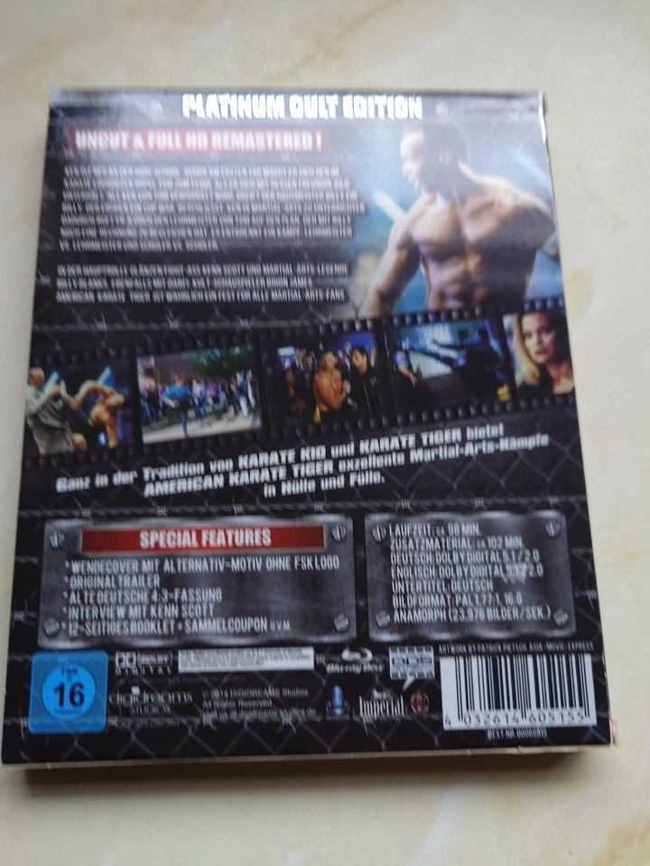 American Karate Tiger Aka Showdown  Uncut Blu-ray German Edition Billy Blanks - Image 2 of 4
