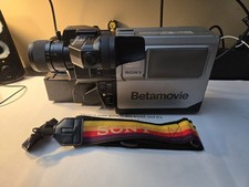 Vintage Sony Betamovie BMC-110 Camcorder w/ Strap and Battery - Untested