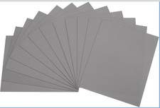 12pcs Dark Grey EVA Foam Sheets 11x8.5inch 1.7mm Thick Crafts DIY Projects