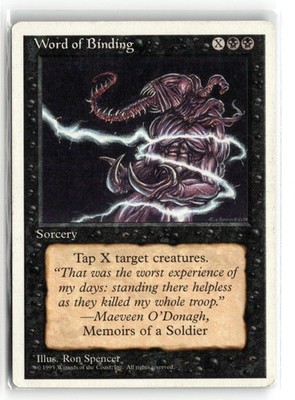 MAGIC TG: Fourth Edition # Word of Binding- Common.M2A