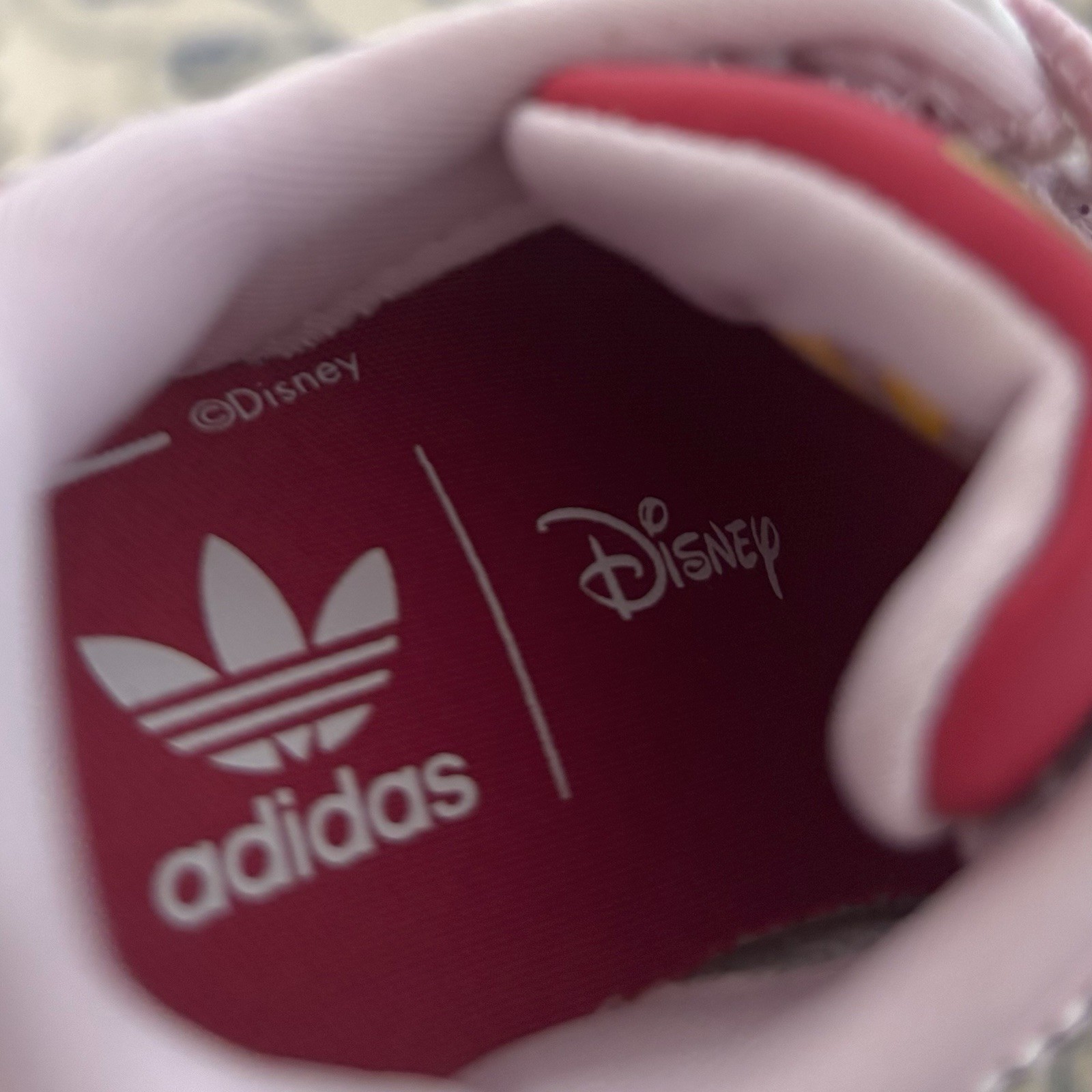 Adidas x Disney Mulan Superstar Pink Sneakers Shoes Kids Size 4K Toddler Rare image 10