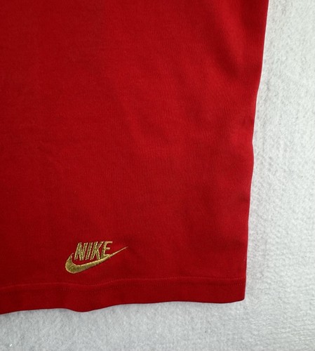 Nike Hoops Stars Basketball Shirt Men's L FN1854-657 Red - Picture 2 of 7