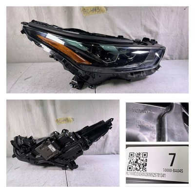 2020-2023 Toyota Highlander Right Side Projector AFS ADAPTIVE LED Headlight OEM