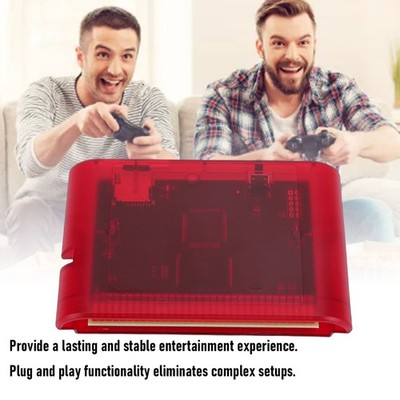 4G Memory Card Game Cartridge For Mega Drive System Red