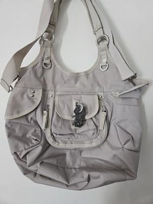 Handtasche George Gina&Lucy, Groẞ,  Grau, Modell Back To The Boots