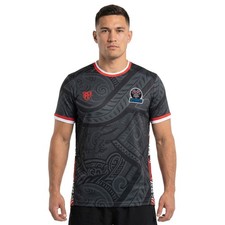 RH MMVII Taiaha Moaris Mens Gym Rugby Training Tech T-Shirt Sizes S - 5XL