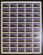 Canada #1249, 1250 Mint Pane of 50