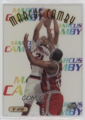 1996 Press Pass Acetates Marcus Camby #F2 Rookie RC 0l19