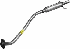 Walker 54698 Direct Fit Exhaust Resonator and Pipe Assembly for Toyota Grey 