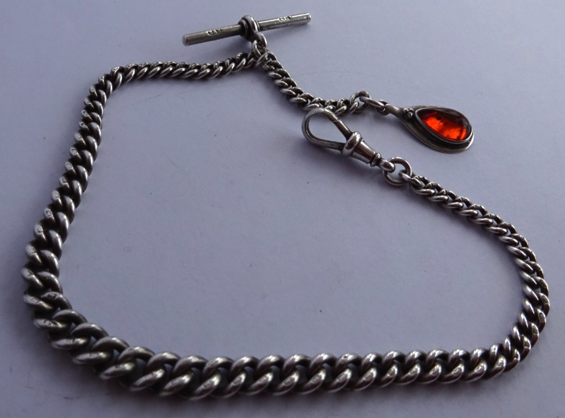 Antique all original solid silver pocket watch al… - image 7